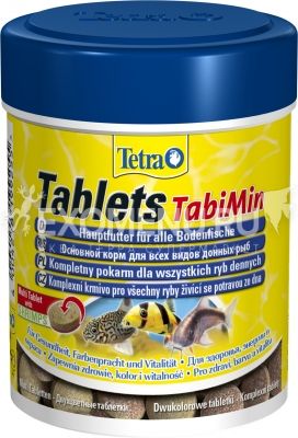 Корм для всех видов донных рыб Tetra TabiMin Tablets  58 таб./30 мл./18 г.