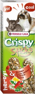 VERSELE-LAGA палочки для кроликов и шиншилл Crispy с травами 2х55 г