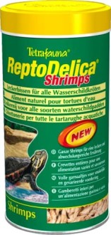 Tetra ReptoMin Delica Shrimps  креветки лакомство для водных черепах