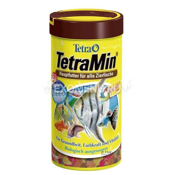 Корм основной для всех видов рыб Tetra Min 100 ml хлопья