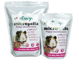 FIORY корм для морских свинок 1-6 мес Micropills Baby Guinea Pigs