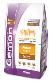 Gemon Dog Light низкокалорийный корм для взрослых собак всех пород