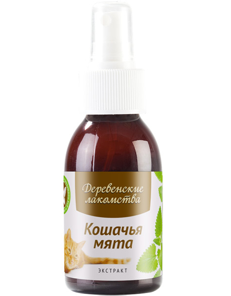Деревенские лакомства Экстракт кошачьей мяты 100мл