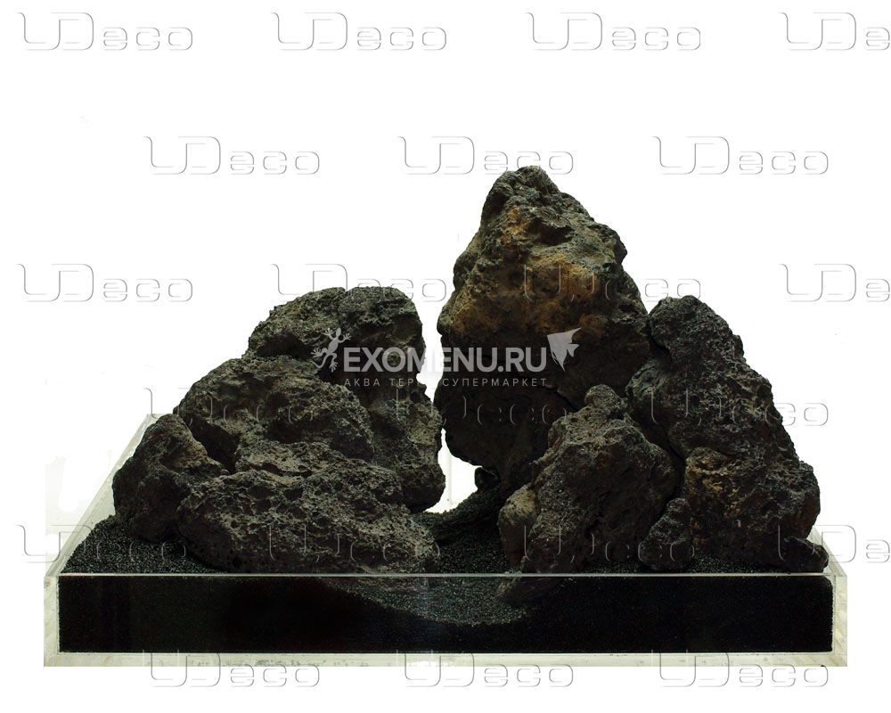UDeco Black Lava L - Натуральный камень 