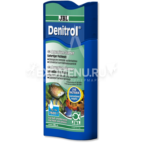 JBL Denitrol - Препарат, содержащий полезные бактерии, 250 мл.