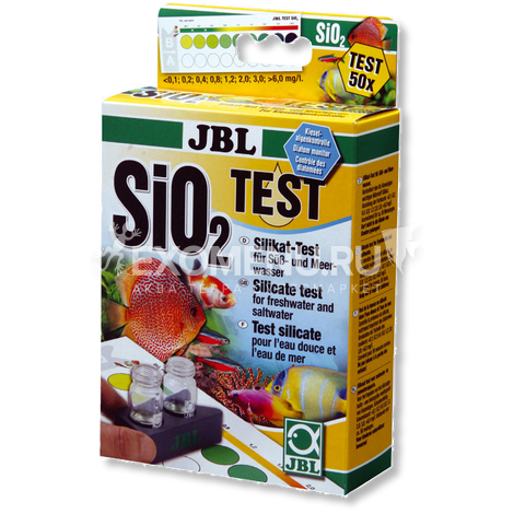 JBL Silicat Test-Set - Тест для точного измерения содержания  силикатов (кремниевой кислоты) в пр...