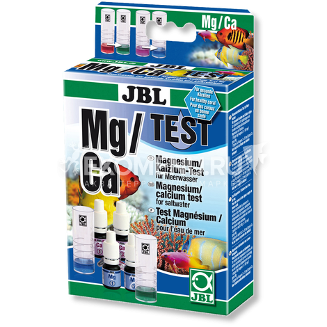 JBL Magnesium/ Calcium Test-Set Mg/Ca - Тест для точного измерения содержания кальция и магния во...
