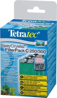 Tetra EC 250/300 C фильтрующие картриджи с углем для внут.фильтров EasyCrystal 250/300 3 шт.
