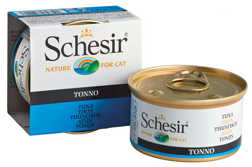Schesir консервы для кошек с тунцом