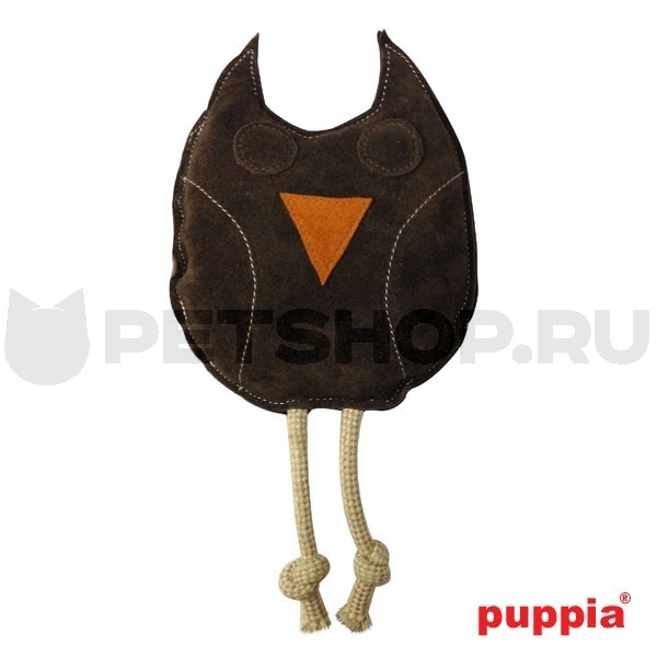 Игрушка для собак "Сова", коричнеый, 22см х 18см