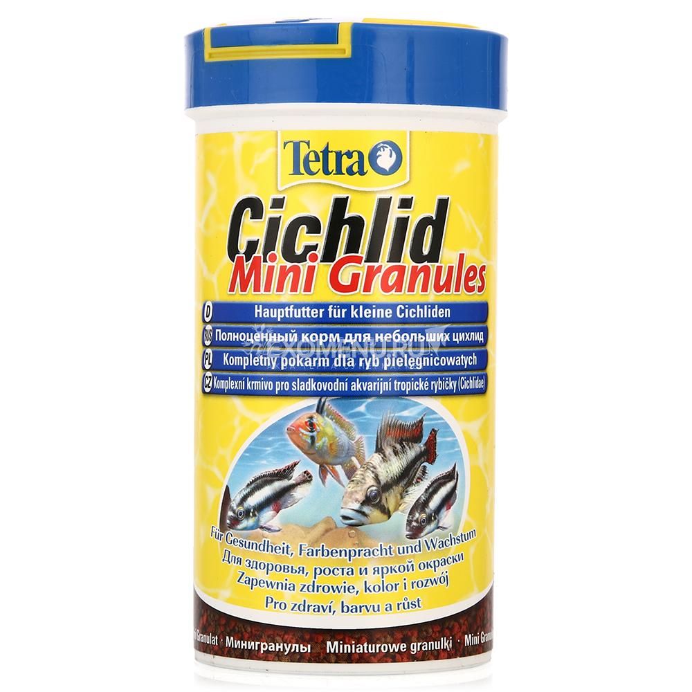 Корм основной для цихлид Tetra Cichlid Mini Granules 250 ml