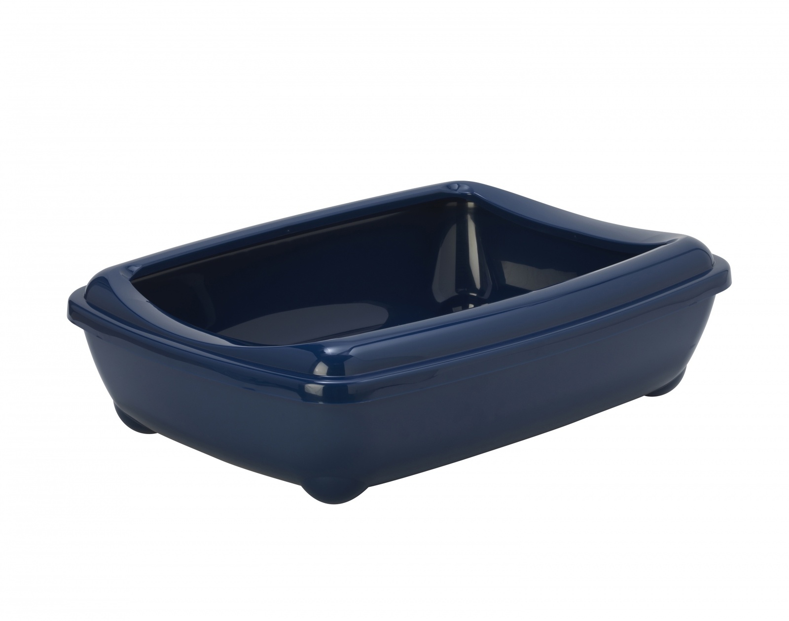 Туалет-лоток большой с рамкой  artist large + rim, 57х43х15 jumbo черничный
