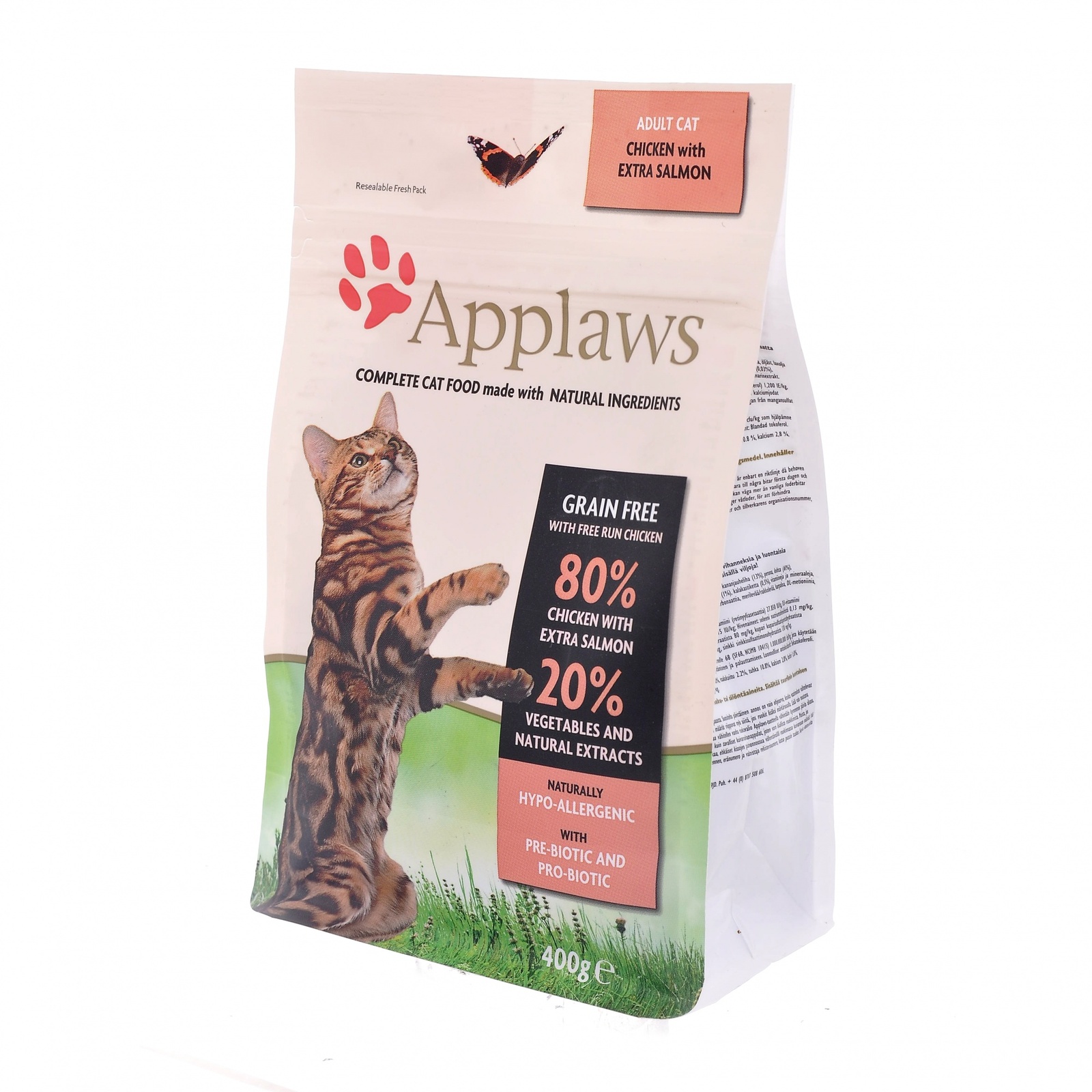 Applaws Беззерновой для кошек "Курица и Лосось/Овощи: 80/20%"