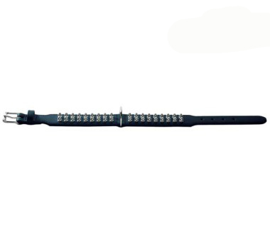 Hunter ошейник Rambo 70 для собак 56-63,5см черный кожа