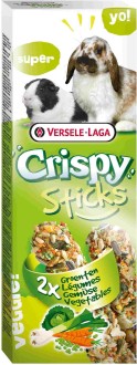 VERSELE-LAGA палочки для кроликов и морских свинок Crispy с овощами 2х55 г