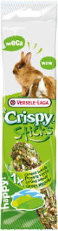 VERSELE-LAGA палочка для кроликов и морских свинок Crispy МЕГА "Зеленый луг" 1х70 г