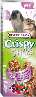 VERSELE-LAGA палочки для кроликов и шиншилл Crispy с лесными ягодами 2х55 г