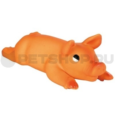 Игрушка д/собак Поросенок, латекс, 13,5 см