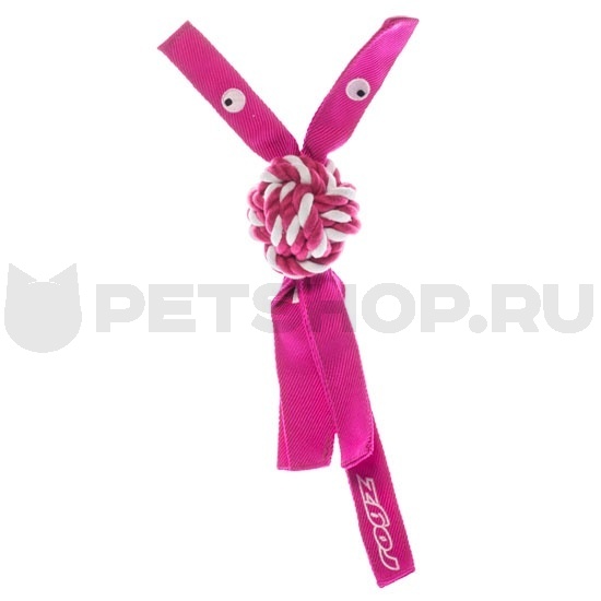 Канатная игрушка с пищалкой COWBOYZ, розовый