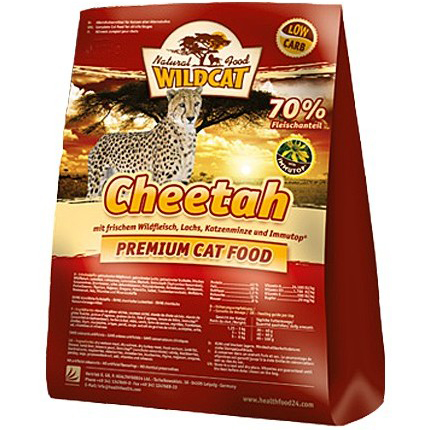 Wildcat Cheetah корм для кошек (оленина, лосось, кошачья мята)