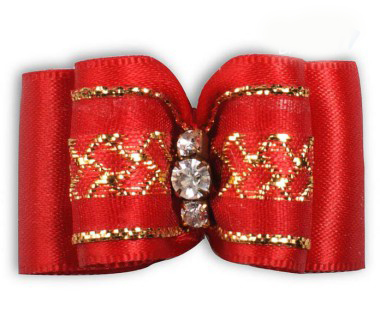 Lainee бант 7/8" Double fancy  арт B78DFA