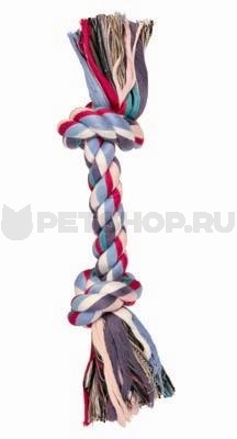 Игрушка д/собак "Веревка с узлом", хлопок, 26см