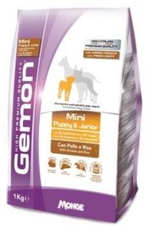 Gemon Dog Mini корм для щенков мелких пород курица с рисом
