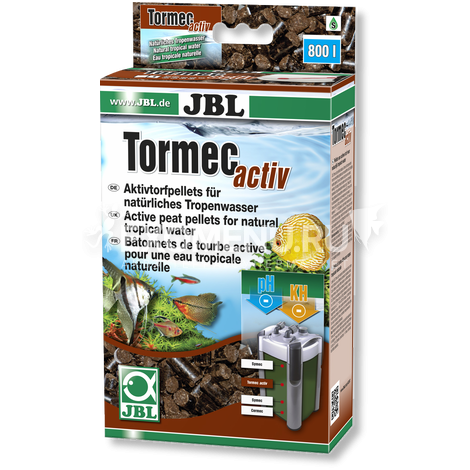 JBL Tormec activ - Гранулированный двухкомпонентный торф, 1000 мл.