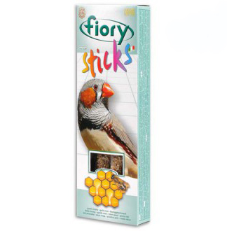 FIORY палочки для экзотических птиц с медом 2х30 г