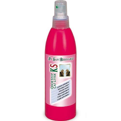 Iv San Bernard KS Odor Stop Cat Litter Спрей-устранитель запахов кала, мочи, рвоты, крови