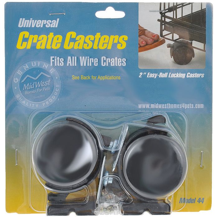 Midwest Universal Crate Caster универс.колеса для клеток 2 шт. арт 44