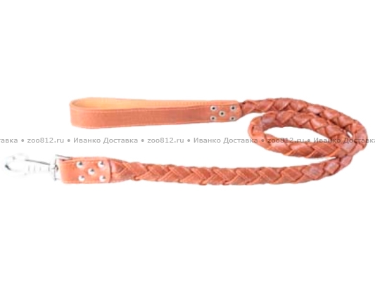 Collar поводок «Круглое плетение» со вставкой внутри для собаки