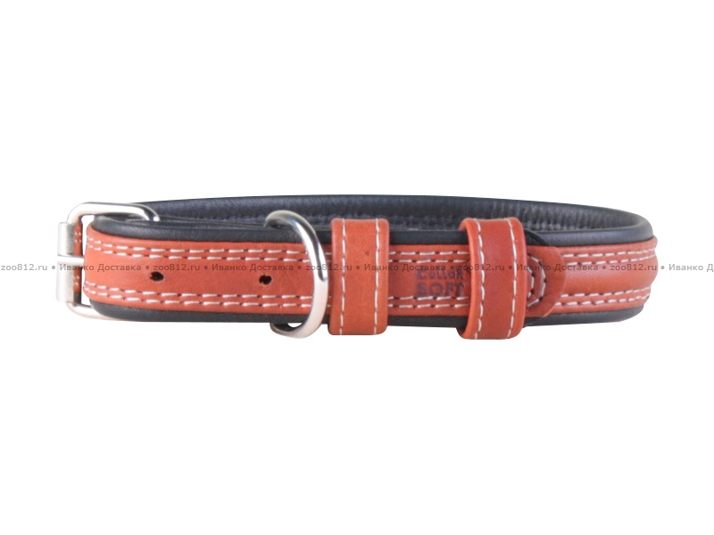 Collar Soft ошейник «коричневый верх» для собак