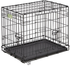 MidWest клетка iCrate 106х71х76h см 2 двери черная