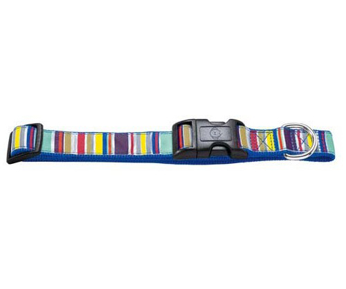 Hunter Smart ошейник для собак Ecco Fun Stripes нейлоновый синий в полоску