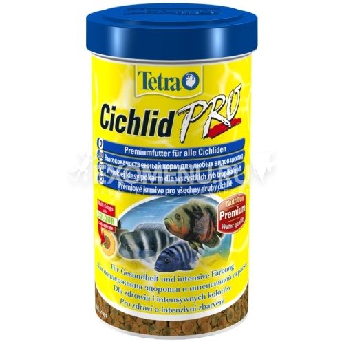 Корм основной для цихлид Tetra Cichlid  Pro 500ml чипсы