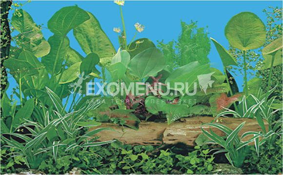 Фон аквариумный BOYU J11 односторонний 60см (1м)
