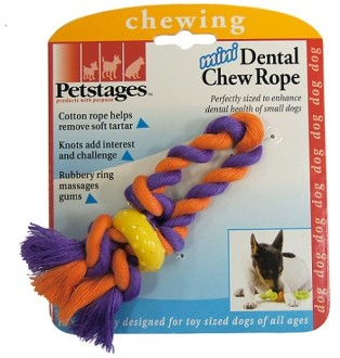 Petstages игрушка для собак Mini "Канат" 12 см