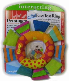 Petstages игрушка для собак Mini "Кольцо текстильное" 13 см