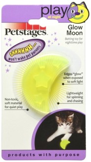 Petstages игрушка для кошек Night Play "ОРКА луна" 6 см светящаяся в темноте