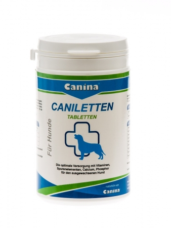 Canina Caniletten кальцийсодержащий препарат для взрослых собак
