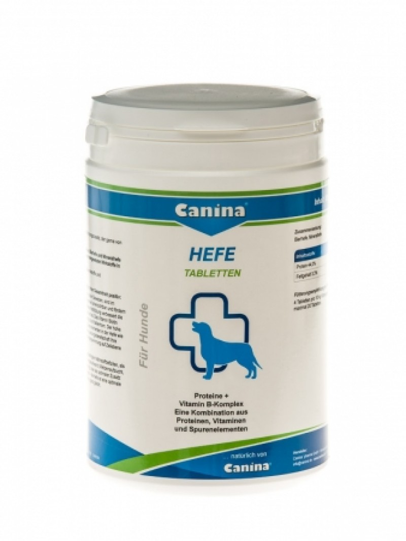 Canina Enzym-Hefe (таблетки) для кожи и шерсти собак