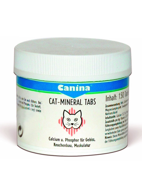 Canina Mineral Tabs минеральная добавка для кошек