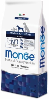 Monge Dog Medium корм для пожилых собак средних пород