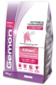 Gemon Cat корм для котят с курицей и рисом 400г