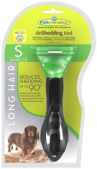 FURminator для собак мелких длинношерстных пород Long Hair Small Dog 4 см