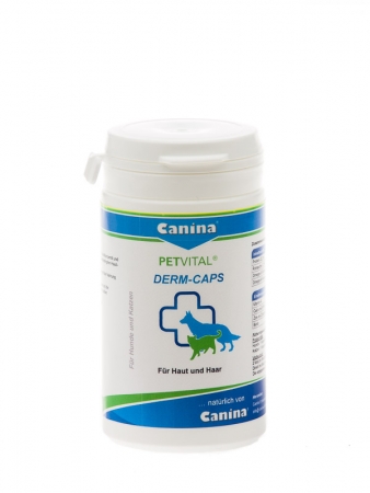 Canina Derm Caps на основе масла энотеры с добавлением цинка и биотина