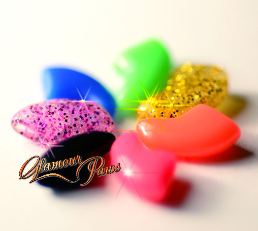 GLAMOUR PAWS Гламурные коготки для кошек С БЛЕСТКАМИ