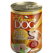 Special Dog консервы для собак паштет курица с кроликом 400 г