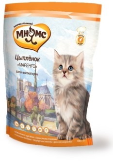 Мнямс корм для котят Цыпленок "Маренго"